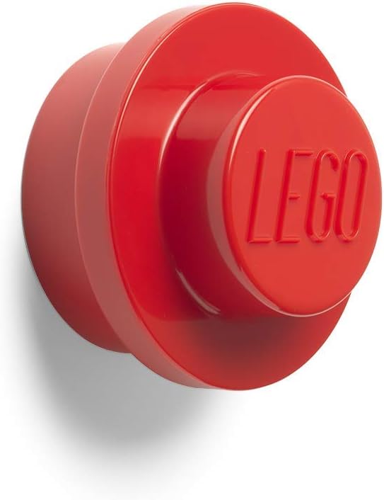 LEGO® Wall Hanger Set 3-Piece Coat Hooks Red Blue Yellow