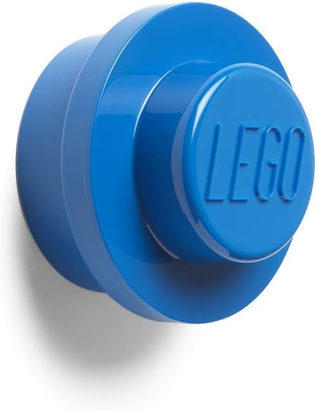 LEGO® Wall Hanger Set 3-Piece Coat Hooks Red Blue Yellow
