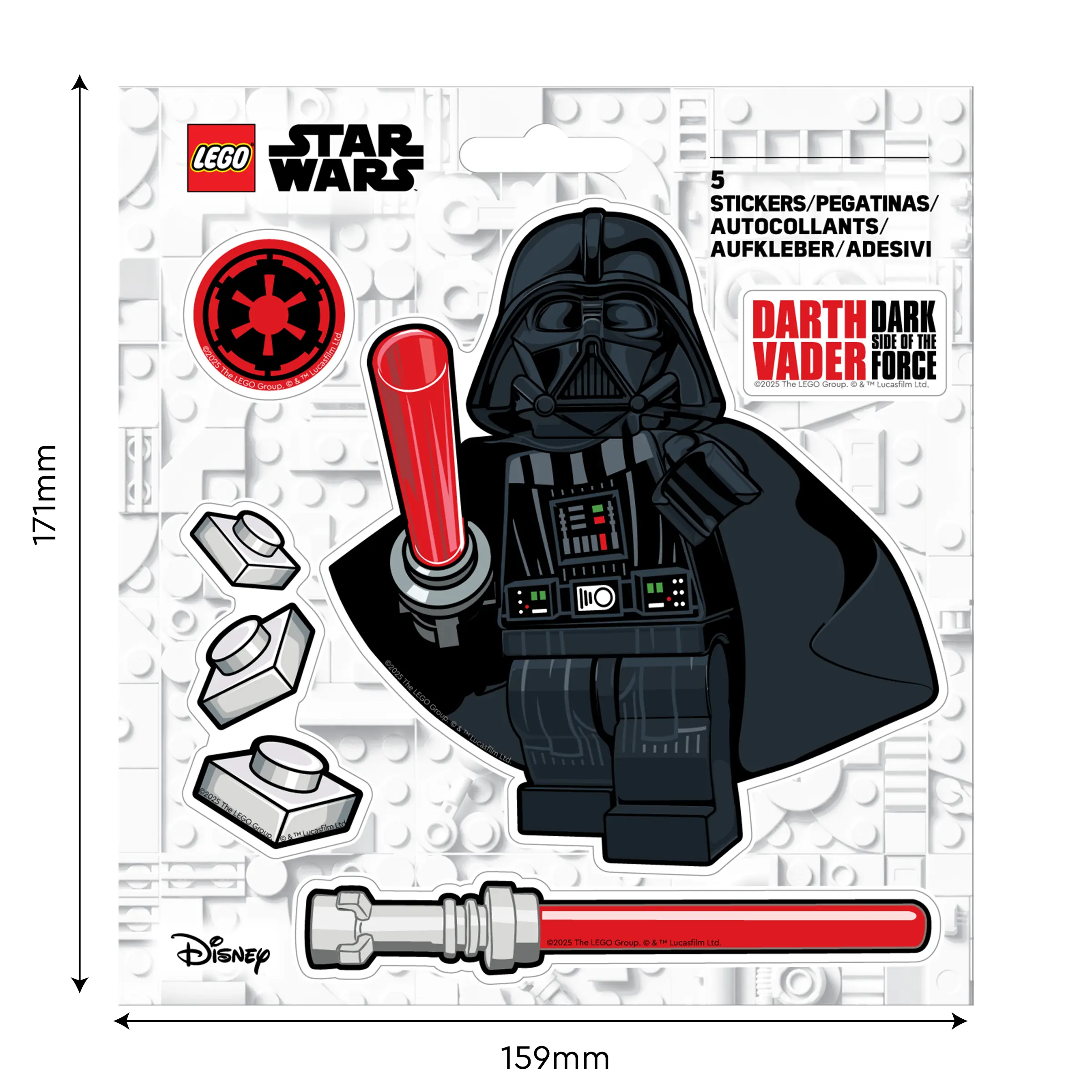 LEGO® Star Wars™ Sticker - Darth Vader™ (53763)