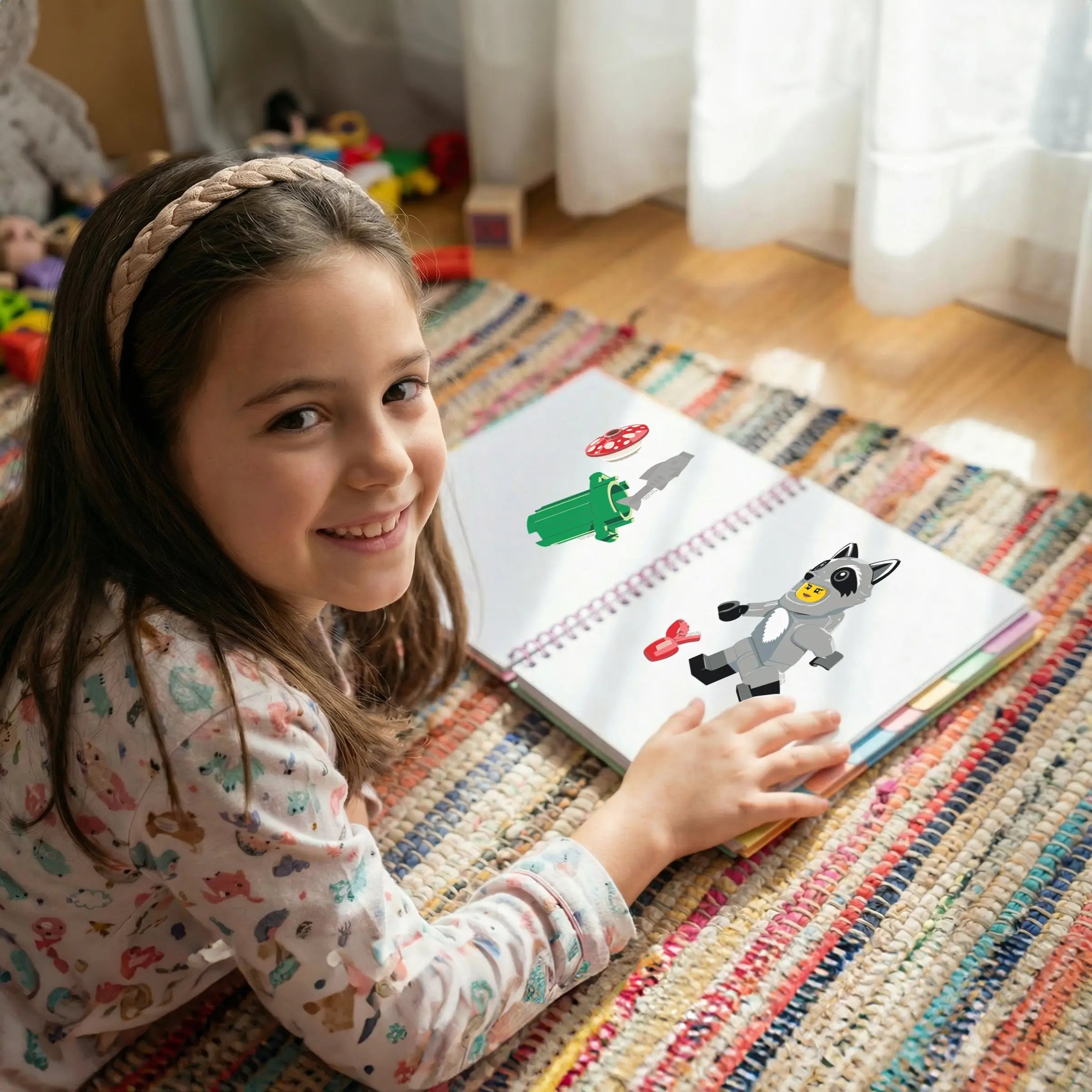 LEGO® Sticker - Raccoon (53825)