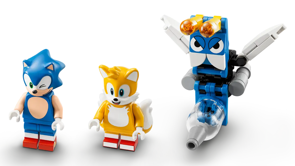 LEGO® Sonic the Hedgehog 76991 Tails' Workshop and Tornado Plane Building Kit