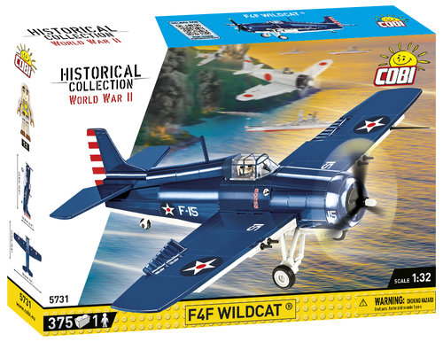 COBI™ F4F Wildcat Fighter : Set #5731