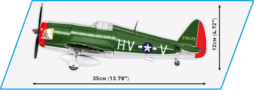 COBI™ P-47 Thunderbolt Plane: Set #5737
