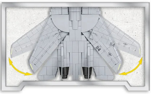 COBI™ Top Gun F-14A Tomcat Fighter: Set #5811A