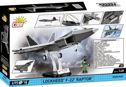 COBI™ Lockheed F-22 Raptor Fighter Jet : Set #5855