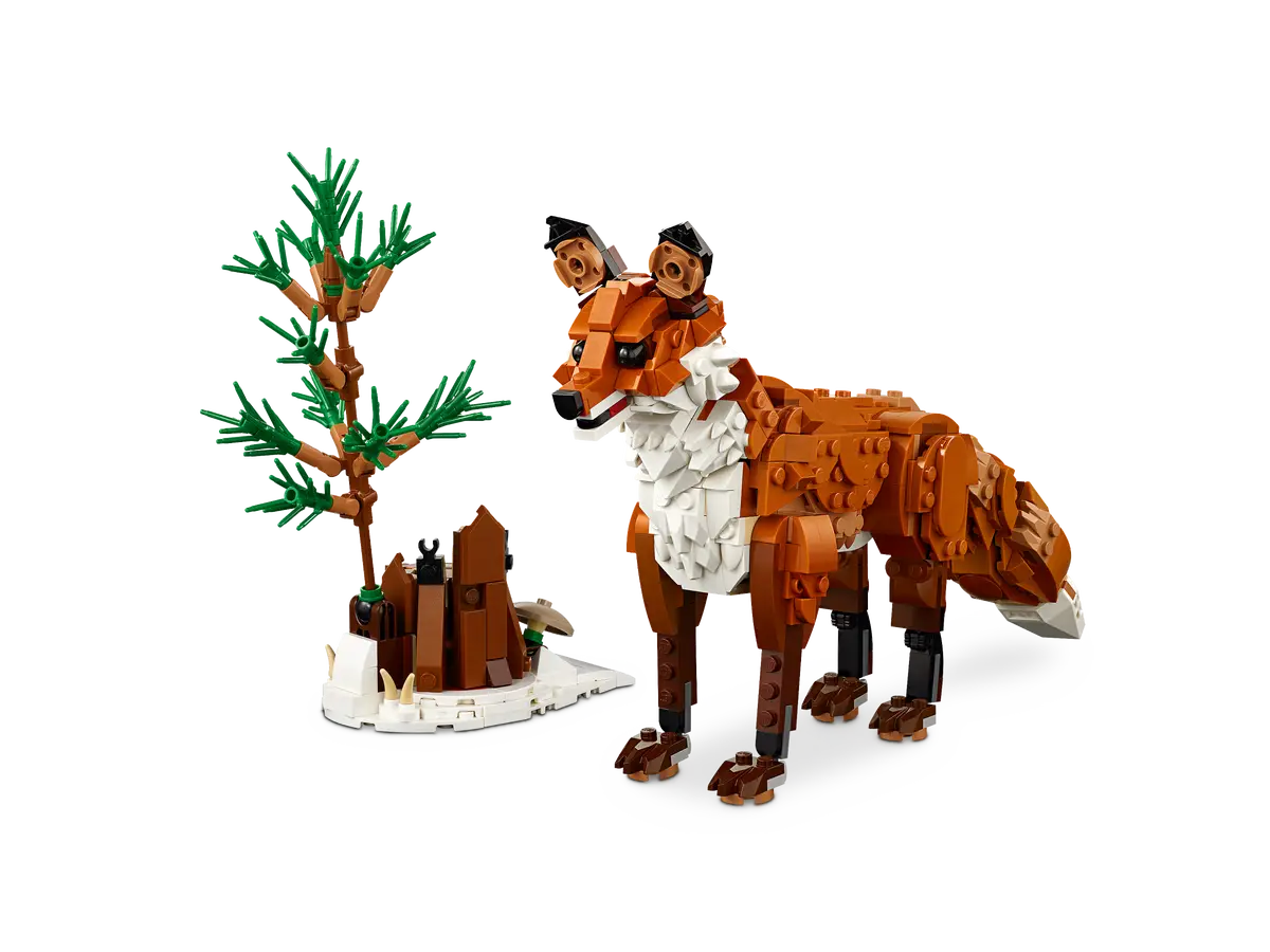 LEGO® Creator 31154 Forest Animals: Red Fox Building Kit