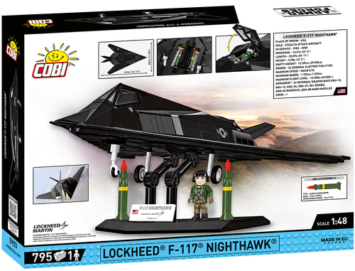COBI™ F-117 Nighthawk Stealth Fighter: Set #5903