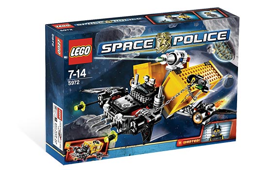 LEGO® Space Police 5972 - Space Truck Getaway Preowned Building Kit