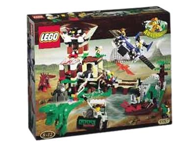 LEGO® Adventurers 5987 - Dino Research Compound Preowned Building Kit