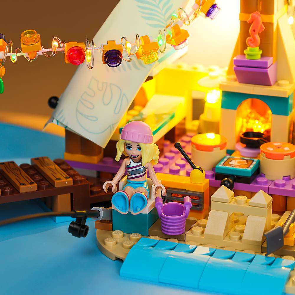 LEGO Light Kit for Stylish Beach Glamping 41700