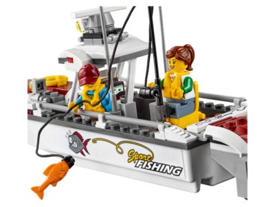 LEGO® City 60147 - Fishing Boat Preowned Building Kit