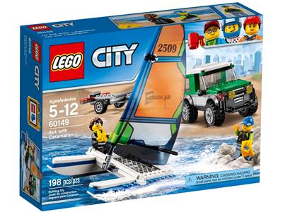 LEGO® City 60149-1 4x4 with Catamaran