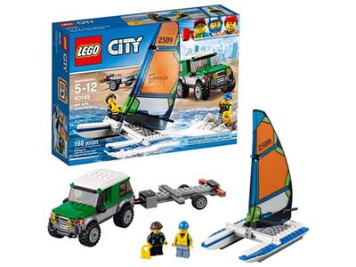 LEGO® City 60149-1 4x4 with Catamaran
