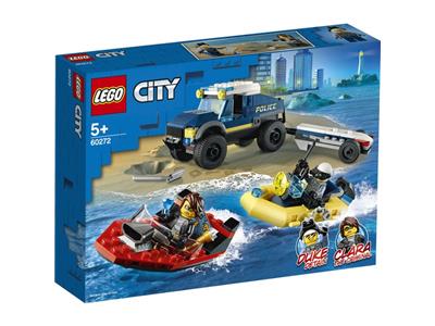 LEGO® City 60272-1 Elite Police Boat Transport
