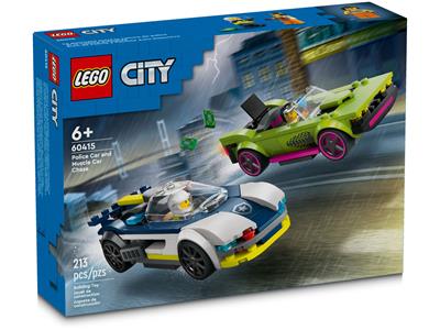 LEGO® Town 60415 - Police Car and Muscle Car Chase Preowned Building Kit