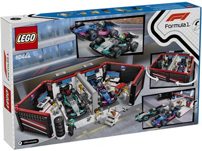 LEGO® City 60444 - F1 Garage & Mercedes-AMG & Alpine Cars Preowned Building Kit