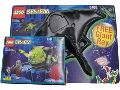 LEGO® Aquazone 6109-1 Sea Creeper {with Giant Ray}