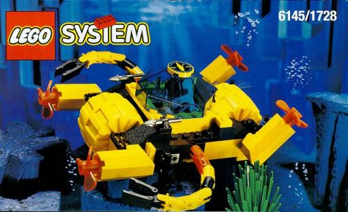 LEGO® Aquazone 6145 Crystal Crawler Building Kit