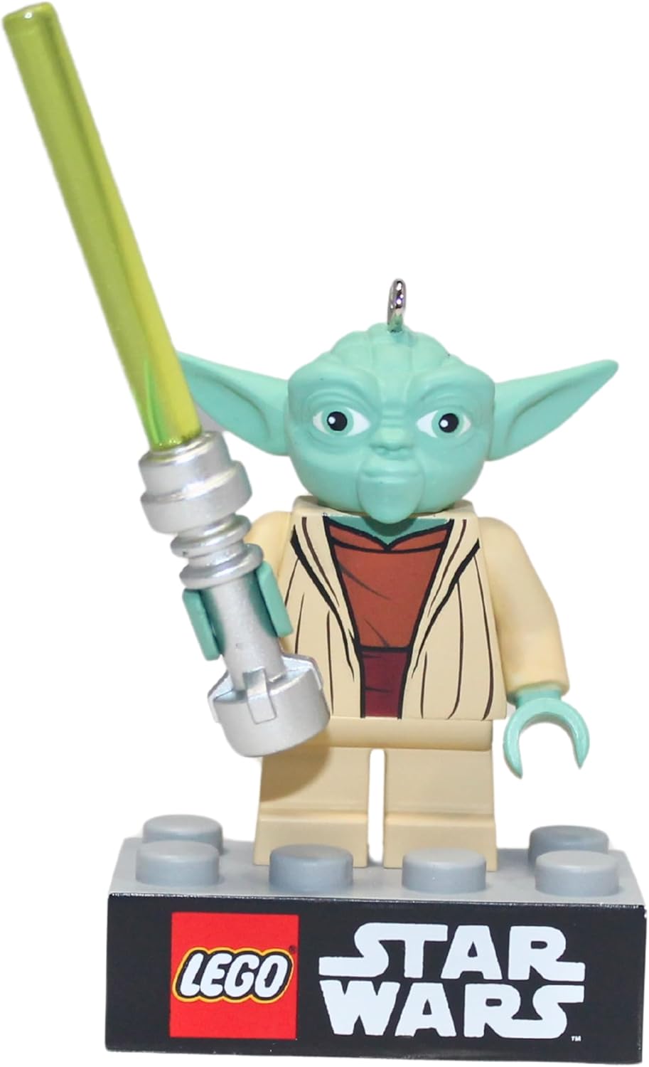 Hallmark LEGO Star Wars Jedi Master Yoda Holiday Ornament