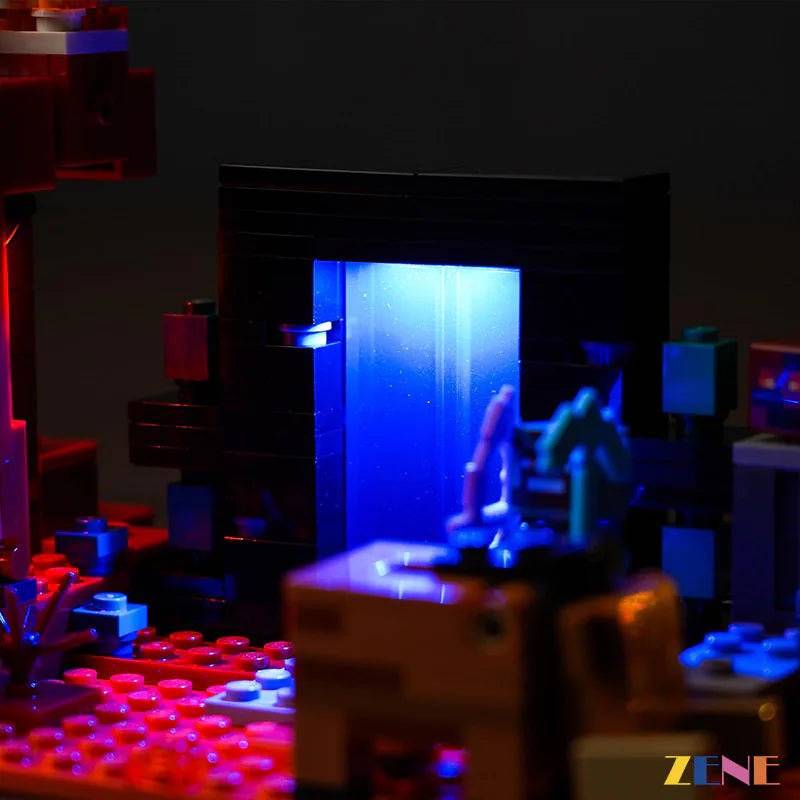 LEGO Light Kit for Nether Portal Ambush 21255