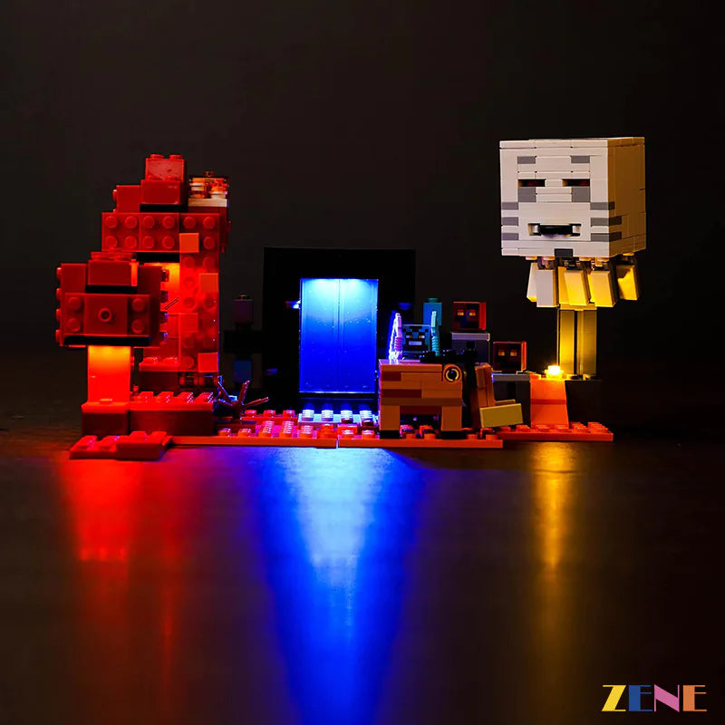 LEGO Light Kit for Nether Portal Ambush 21255