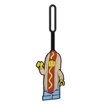 LEGO® Bag Tag Hot Dog Man