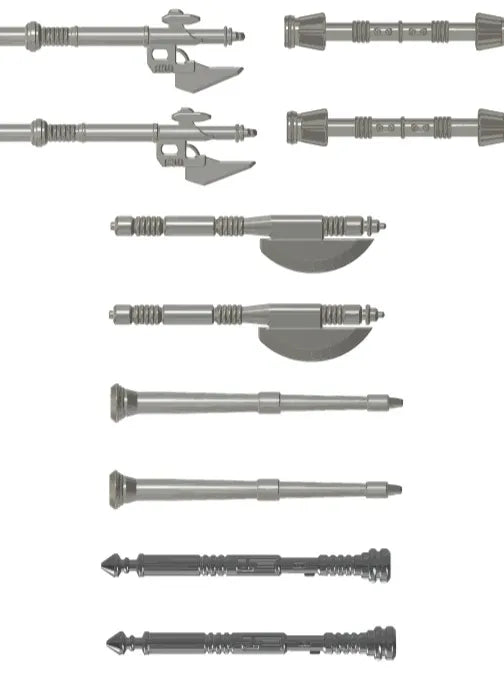 Royal Guard Weapons Pack - Metallic Grey