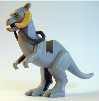 LEGO® 64800pb01c02 Tauntaun, Star Wars with Rigid Tail