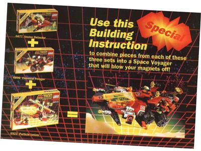 LEGO® Space 6862-1 - Secret M:Tron Space Voyager