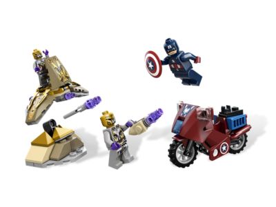 LEGO® Marvel Super Heroes 6865-1 - Captain America's Avenging Cycle