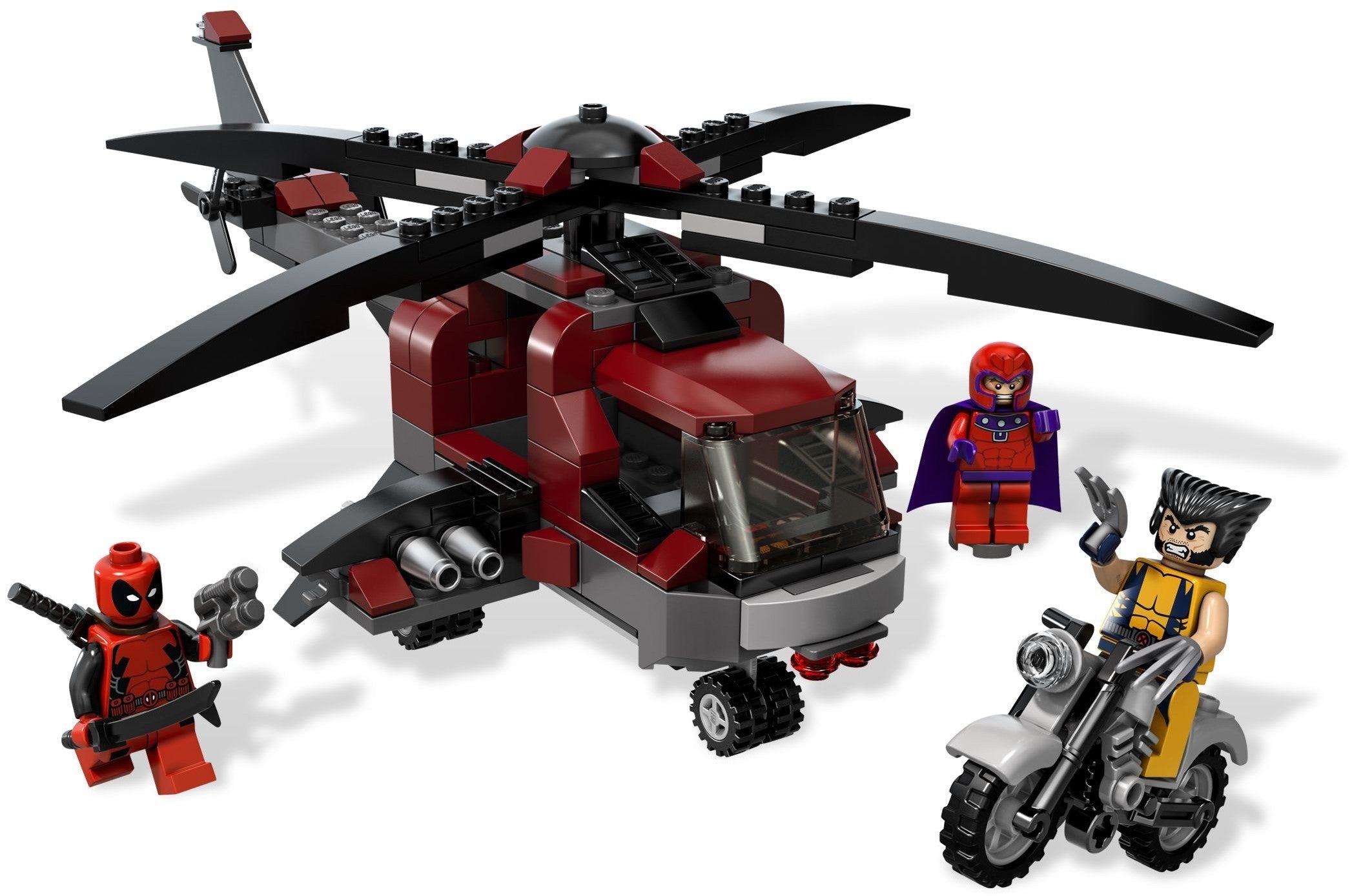 LEGO® Super Heroes 6866-1 Wolverines Chopper Showdown