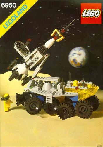 LEGO® Space 6950 Mobile Rocket Transport Building Kit