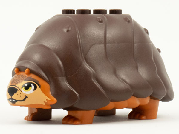 LEGO® 69520pb01 Tuk Tuk with Molded Dark Brown Shell