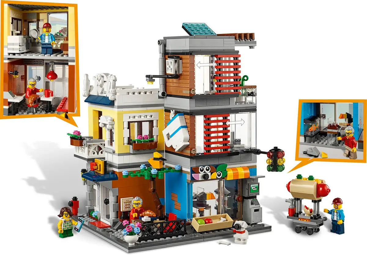 LEGO® Creator 31097 Townhouse Pet Building Kit