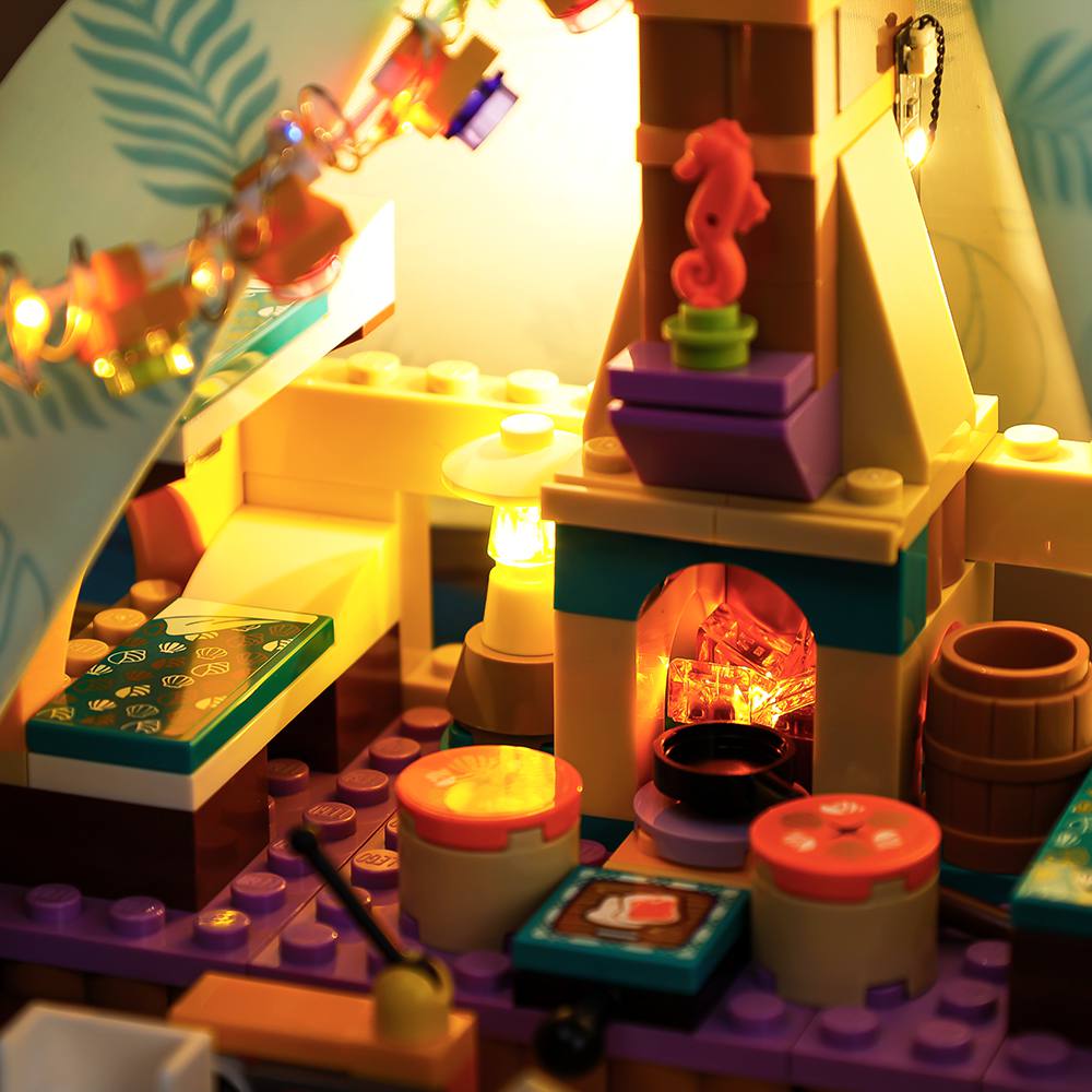 LEGO Light Kit for Stylish Beach Glamping 41700