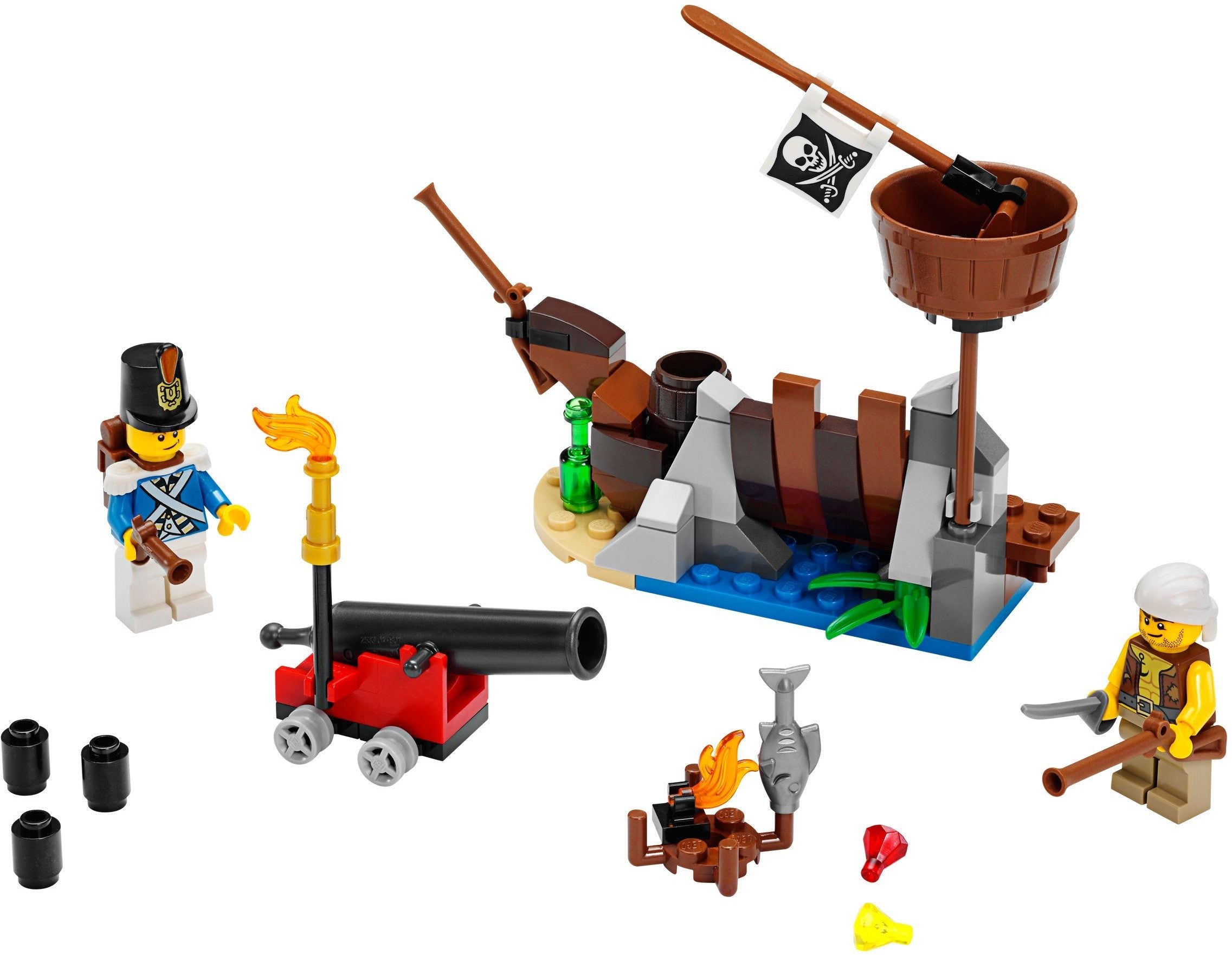 LEGO® Pirates 70409 - Shipwreck Defense Preowned Building Kit