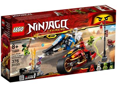 LEGO® NINJAGO 70667-1 Kai's Blade Cycle & Zane's Snowmobile
