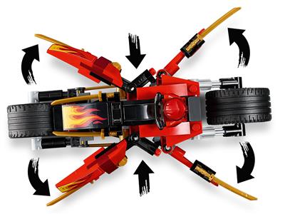LEGO® NINJAGO 70667-1 Kai's Blade Cycle & Zane's Snowmobile