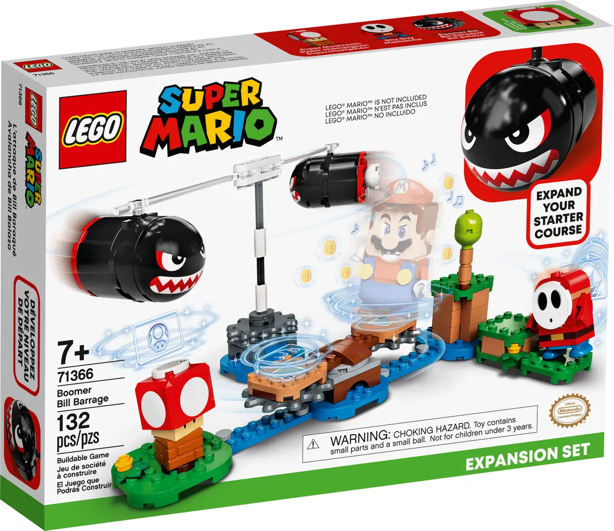 LEGO® Super Mario 71366-1 Boomer Bill barrage - Expansion Set