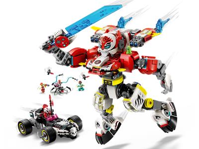 LEGO® DREAMZzz 71497 - Cooper's Tiger Mech & Zero's Hot Rod Car Preowned Building Kit
