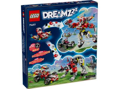 LEGO® DREAMZzz 71497 - Cooper's Tiger Mech & Zero's Hot Rod Car Preowned Building Kit