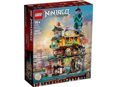 LEGO® NINJAGO 71741 - NINJAGO City Gardens Preowned Building Kit