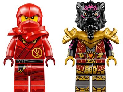 LEGO® NINJAGO 71789 Kai and Ras's Car and Bike Battle Building Kit