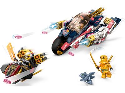 LEGO® NINJAGO 71792 Soras Transforming Mech Bike Racer Building Kit