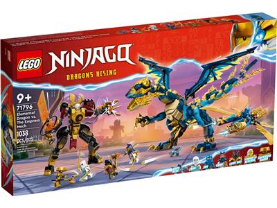 LEGO® NINJAGO 71796-1 Elemental Dragon vs. The Empress Mech