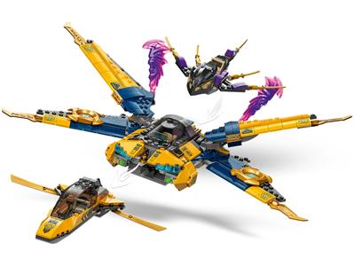 LEGO® NINJAGO 71833 - Ras and Arin's Super Storm Jet Preowned Building Kit