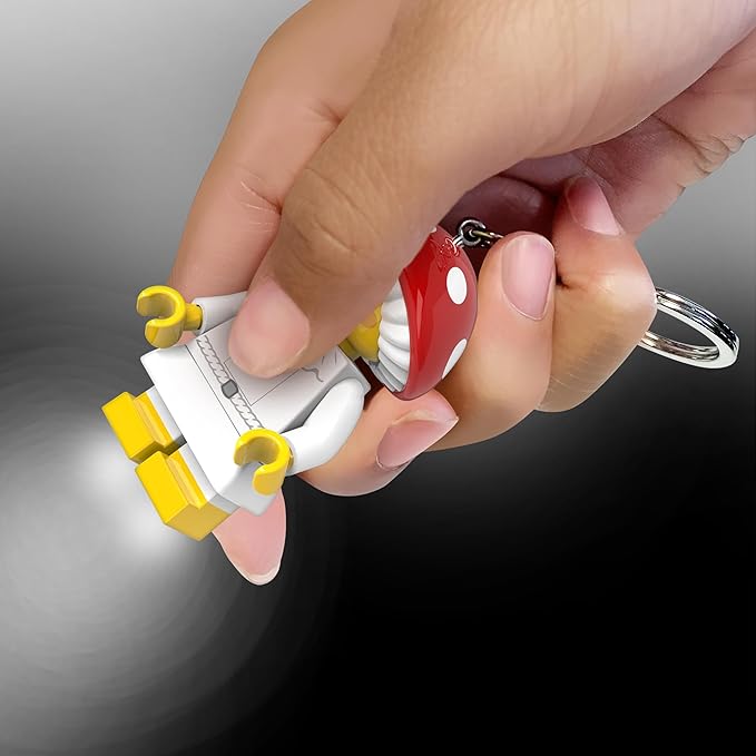 LEGO® Large 3 Inch Tall Figure Keychain Light - Mushroom Sprite (KE240H)