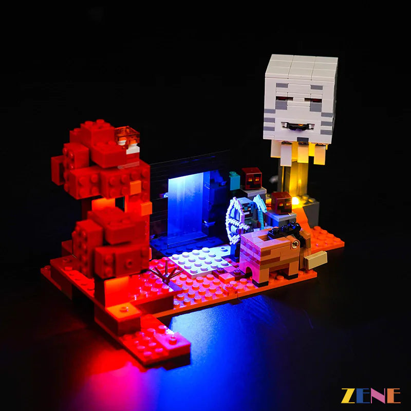 LEGO Light Kit for Nether Portal Ambush 21255