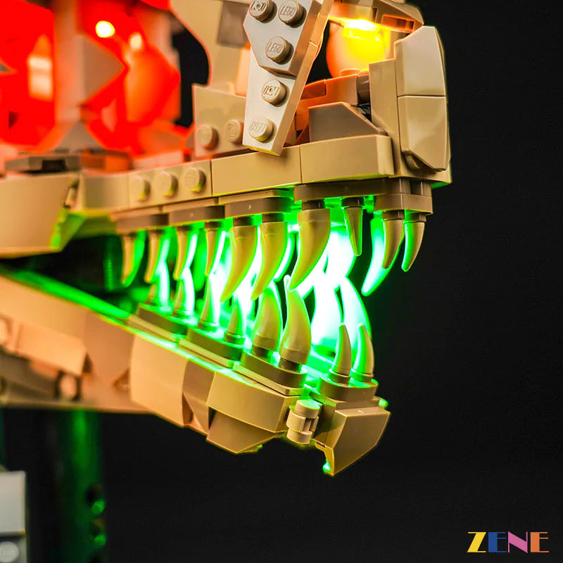 LEGO Light Kit for Dinosaur Fossils T rex Skull 76964