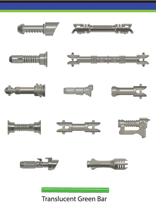 Space Hero Hilt Pack - Metallic Grey